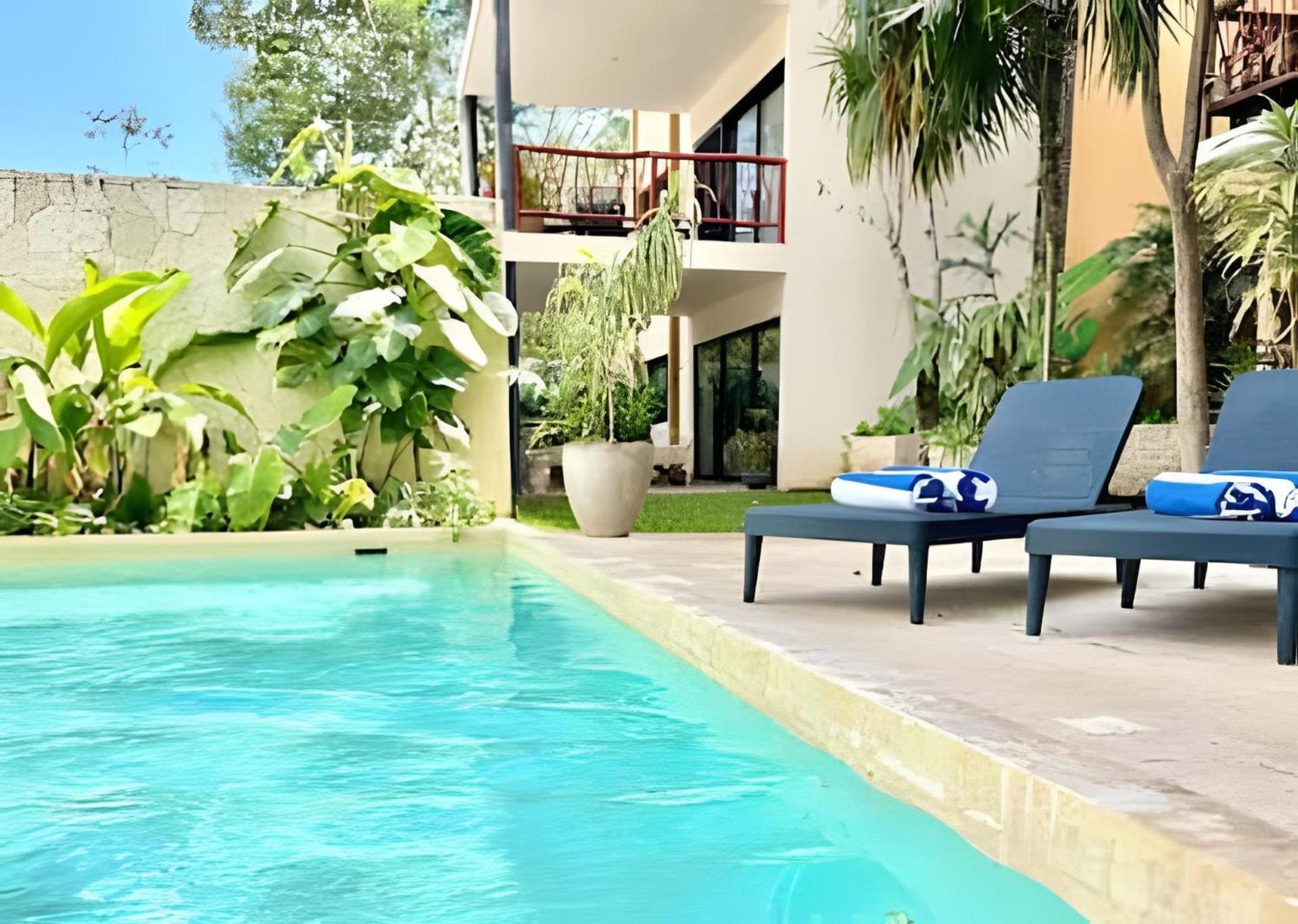 Suit Next To The Common Top Roof Exclusive Building Kingsize Bed 2 Super Pools, Gym, Grill ตูลุม ภายนอก รูปภาพ